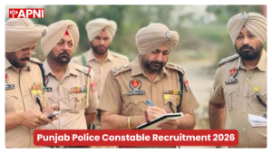Punjab Police Constable Recruitment 2026: Apply for 3298 Posts