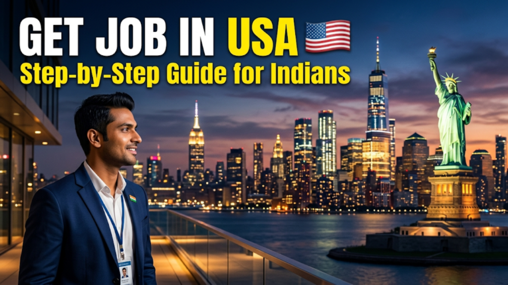 How to Get a Job in USA from India (2026 Guide) – Visa, Salary & Strategy